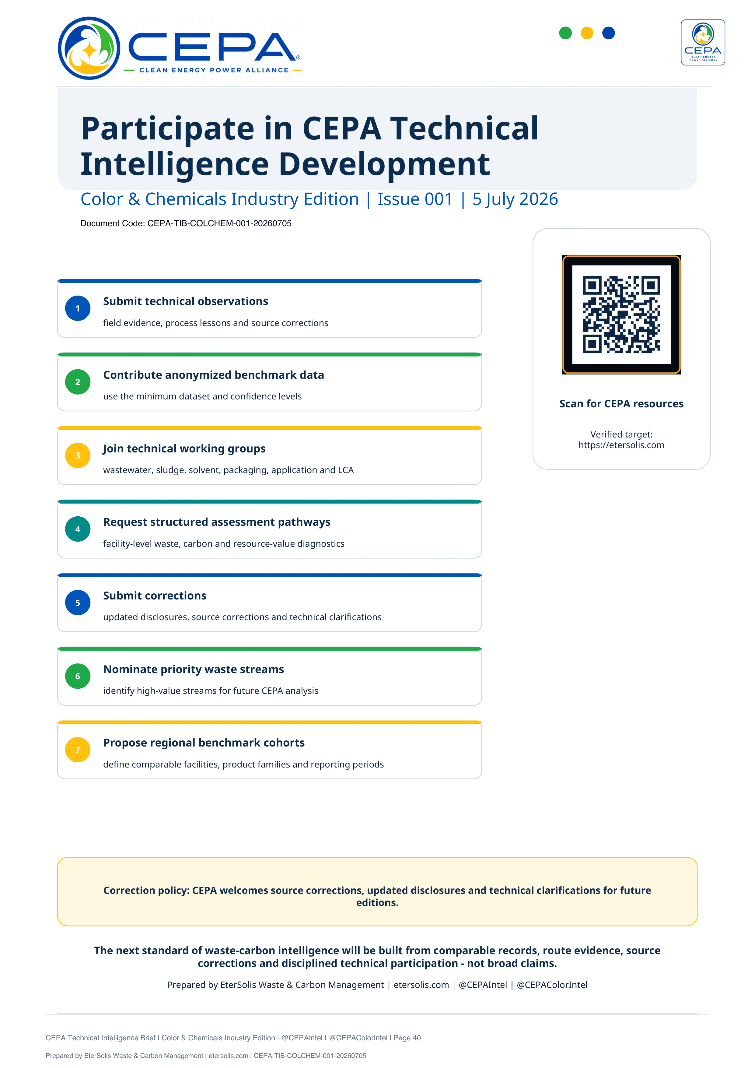 CEPA Technical Intelligence Brief Color and Chemicals Industry Edition Issue 001 page 40