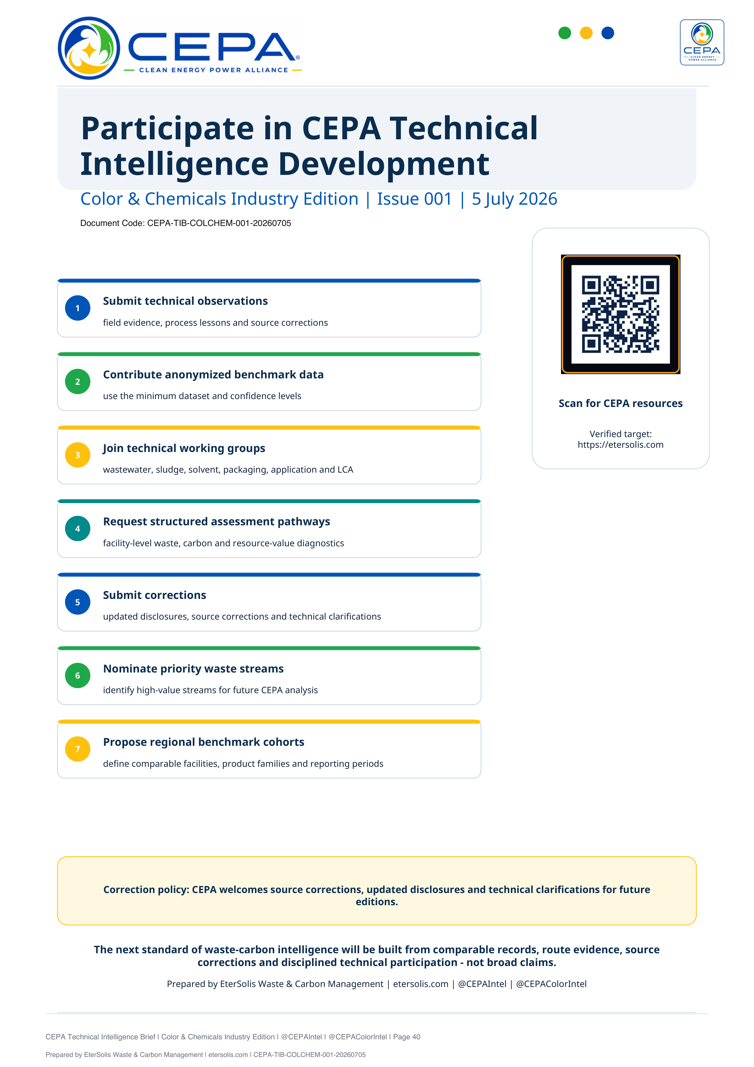 CEPA Technical Intelligence Brief Color and Chemicals Industry Edition Issue 001 page 40